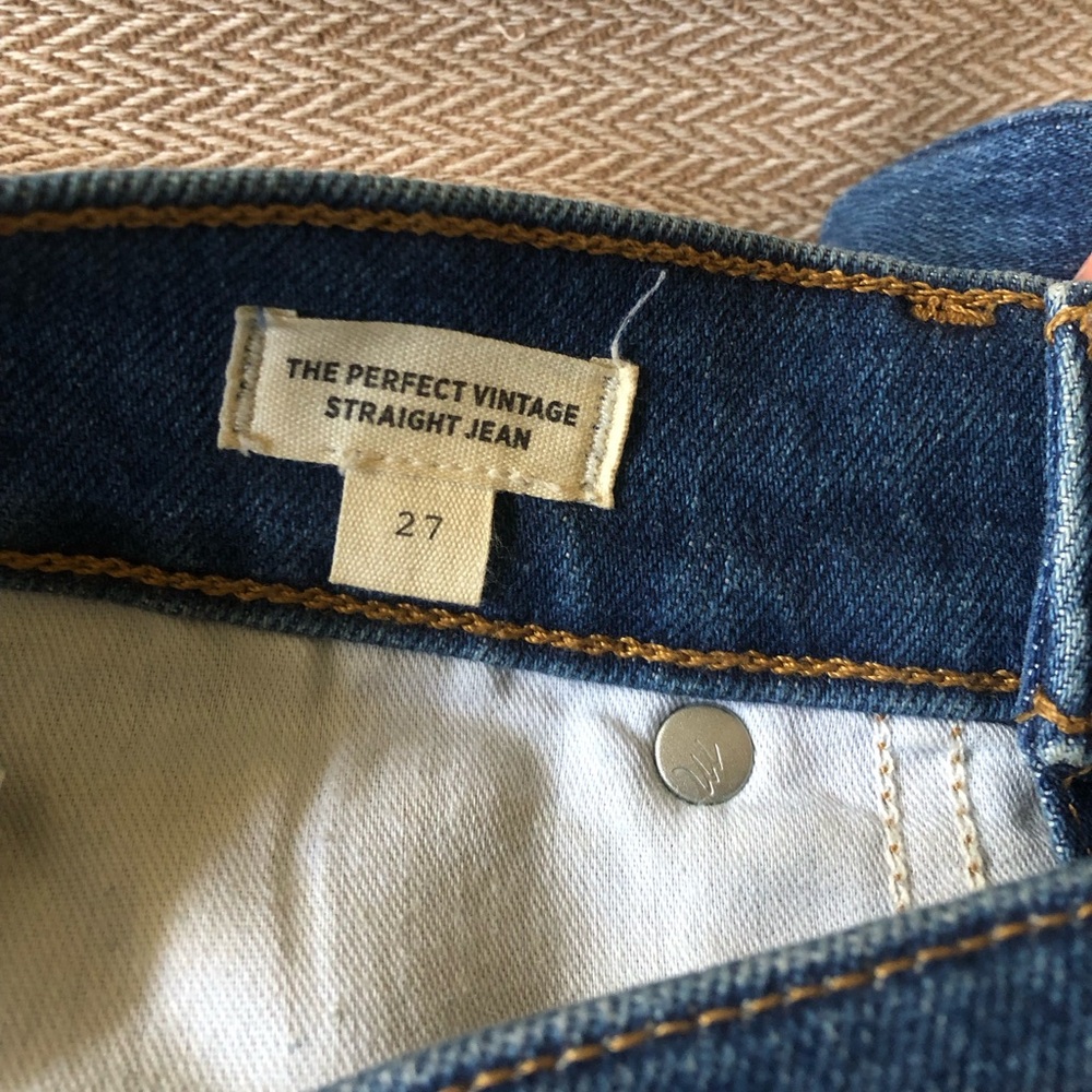 Madewell Straight Denim